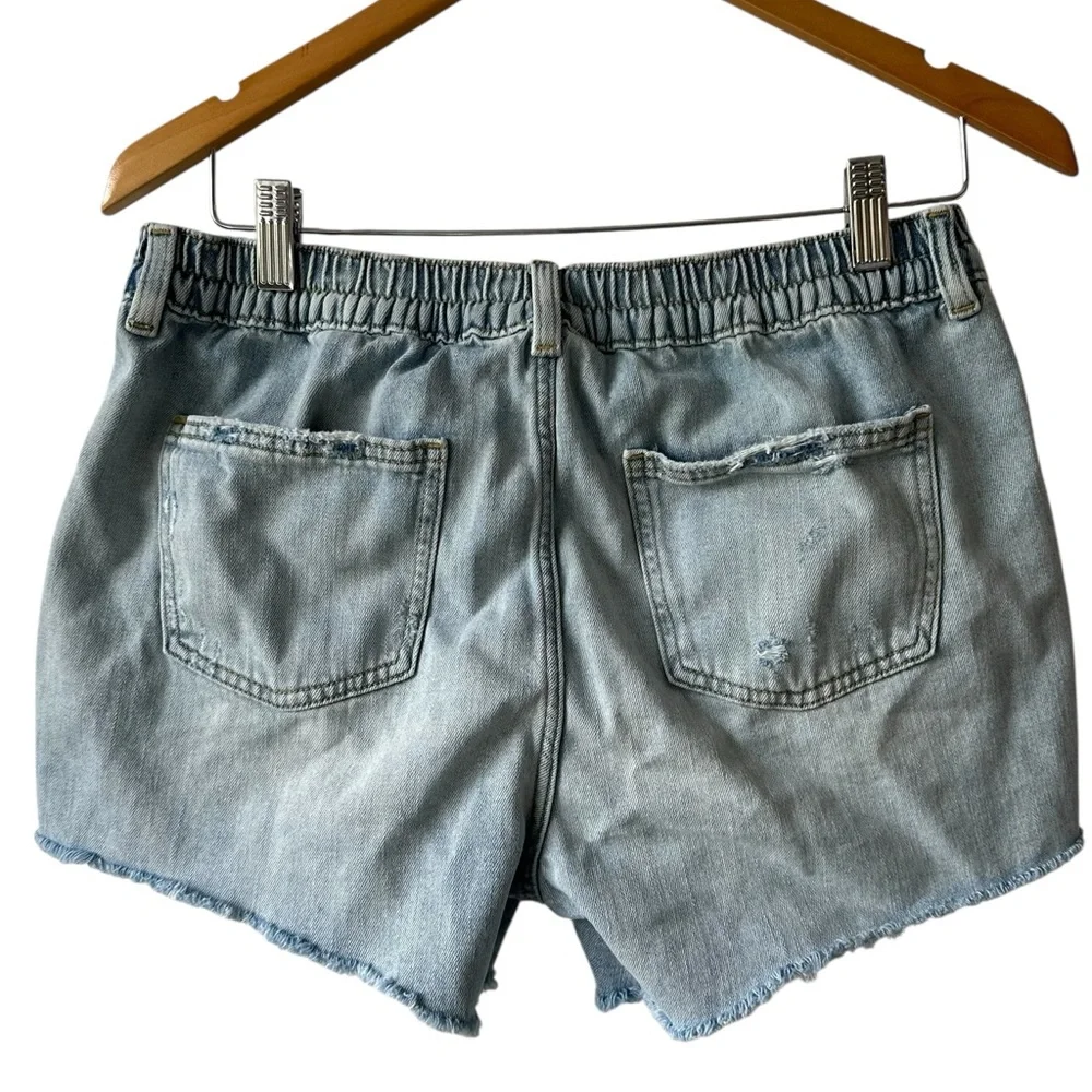 Aerie Distressed Denim Short - Picture 9 of 13